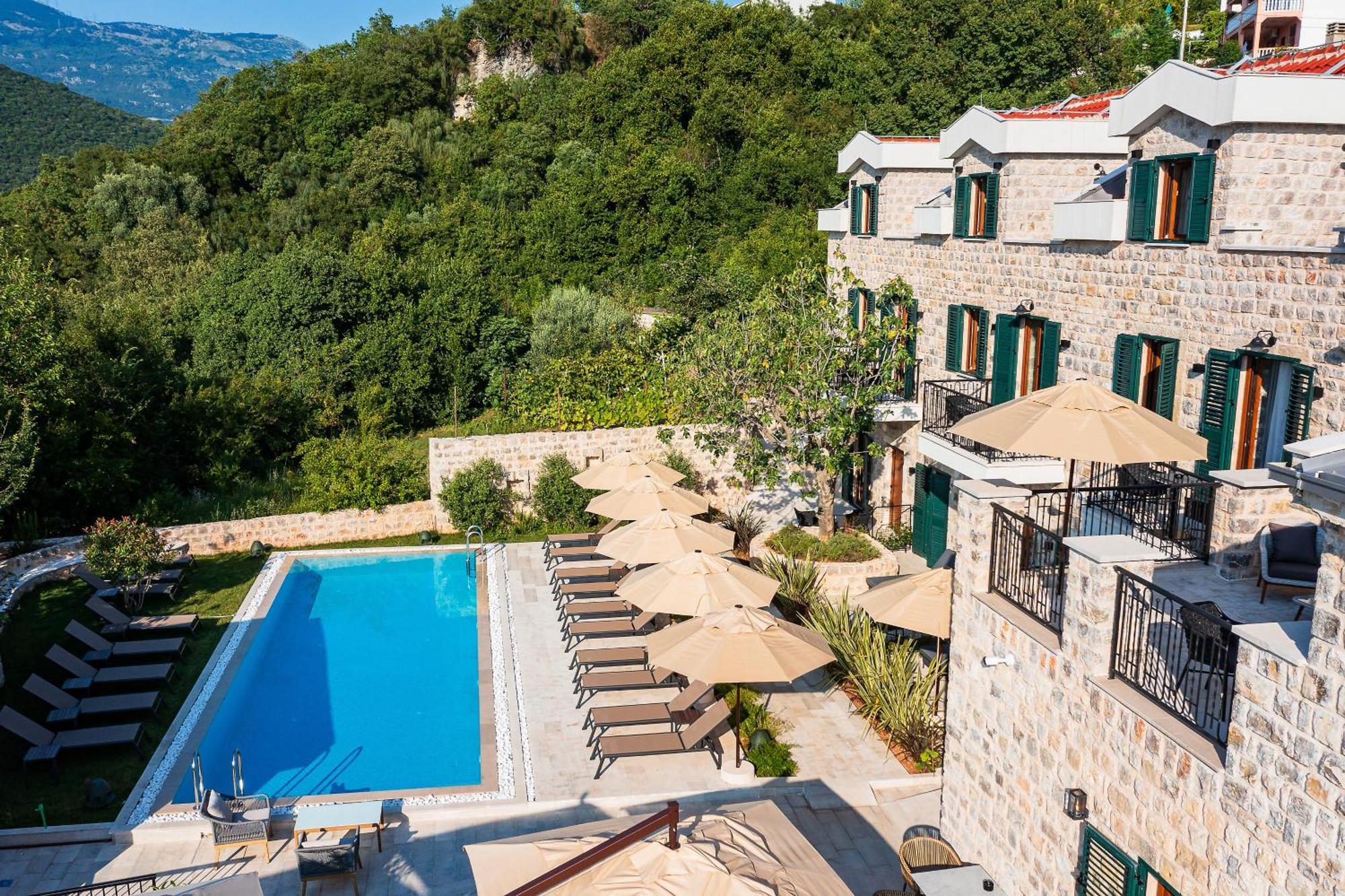 Boutique Hotel Ruzmarin Spa & Garden By Aycon Budva Kültér fotó